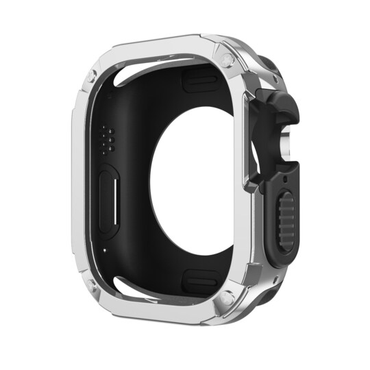 2 i 1 beskyttelsesveske, mykt TPU-deksel for Apple Watch 44-45 mm: 4,5x1 cm 2