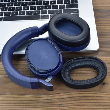 Erstatning av 1 par øreputer for Jabra Elite 85H Blå