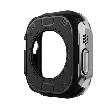 2 i 1 beskyttelsesveske, mykt TPU-deksel for Apple Watch 44-45 mm: 4,5x1 cm 2