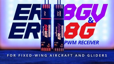 Radiomaster ELRS ER8GV 8ch PWM Reciver 2.4GHz