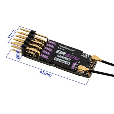 Radiomaster ELRS ER6GV 6ch PWM Reciver 2.4GHz