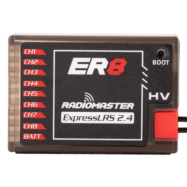 Radiomaster ELRS ER8 8ch PWM Reciver 2.4GHz