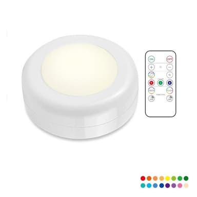 INF LED spotlights 1 stk med 1 fjernkontroll 1-pack