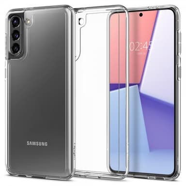 Spigen Samsung Galaxy S21 Plus Deksel Ultra Hybrid Crystal Clear