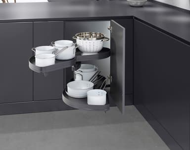 Epoq LeMans Arena Pure karusell venstre hjørne (anthracite)
