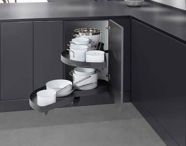 Epoq LeMans Arena Pure karusell venstre hjørne (anthracite)