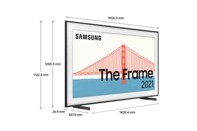 Samsung 85" The Frame LS03A 4K QLED TV (2021)