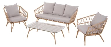 Loungesett til 5 personer