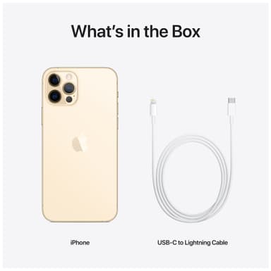 iPhone 12 Pro - 5G smarttelefon 256 GB (gull)