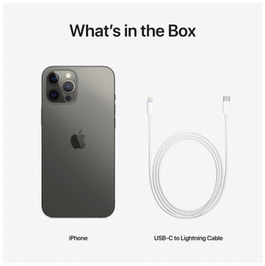 iPhone 12 Pro Max - 5G smarttelefon 512 GB (grafitt)