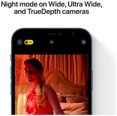 iPhone 12 Pro - 5G smarttelefon 128 GB (stillehavsblå)