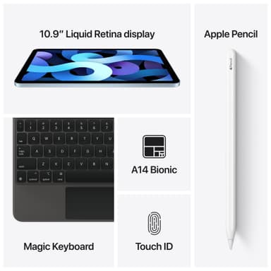 iPad Air (2020) 64 GB WiFi (grønn)
