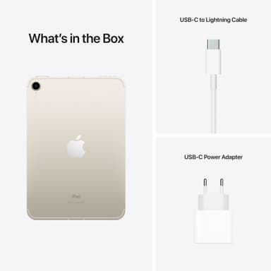 iPad mini (2021) 64 GB 5G (stjerneskinn)