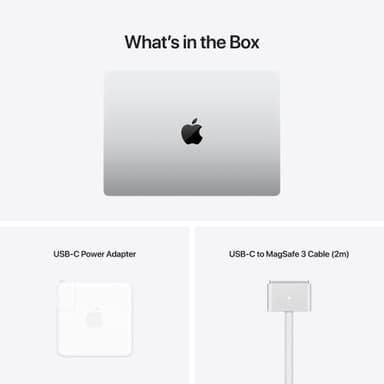 MacBook Pro 14 M1 Pro 2021 512GB (sølv)