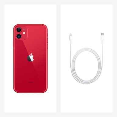 iPhone 11 64 GB (rød)