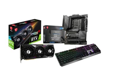 MSI GF RTX 3070 Ti GAMING X TRIO 8G + MAG Z690 TOMAHAWK WIFI DDR4