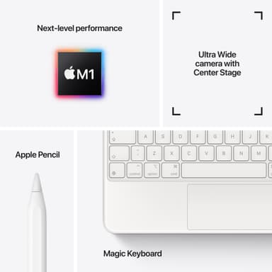 iPad Pro 11" 2021 128 GB WiFi (stellargrå)