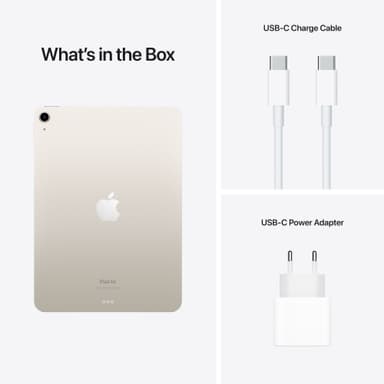 iPad Air 2022 64 GB WiFi (stjerneskinn)