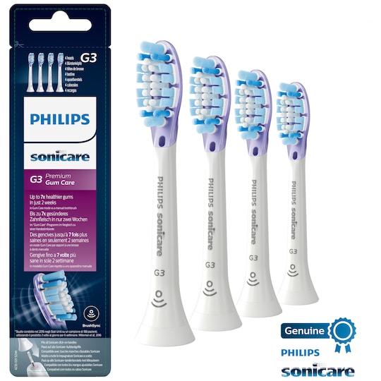 Philips G3 Premium Gum Care børstehoder HX9054/17
