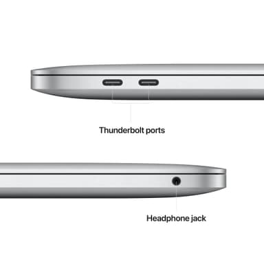 MacBook Pro 13 M2 2022 8/512GB (sølv)