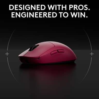 Logitech G PRO 2 LIGHTSPEED gamingmus (rosa)