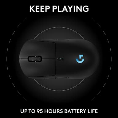 Logitech G PRO 2 LIGHTSPEED gamingmus (sort)
