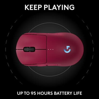 Logitech G PRO 2 LIGHTSPEED gamingmus (rosa)