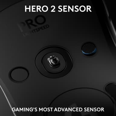 Logitech G PRO 2 LIGHTSPEED gamingmus (hvit)