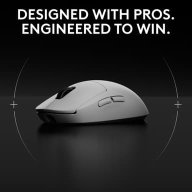 Logitech G PRO 2 LIGHTSPEED gamingmus (hvit)
