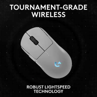 Logitech G PRO 2 LIGHTSPEED gamingmus (hvit)