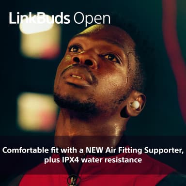 Sony LinkBuds Open helt trådløse in-ear hodetelefoner (sort)