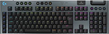 Logitech G915 X Lightspeed Wireless Clicky gamingtastatur (sort)