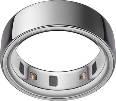 Oura Ring smarttring 4 størrelse 7 (Silver)