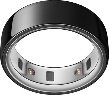 Oura Ring smarttring 4 størrelse 12 (Black)