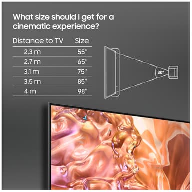 Samsung 55" QE1D 4K QLED Smart TV (2024)