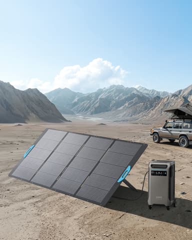 Anker Solix PS400 bærbart solcellepanel