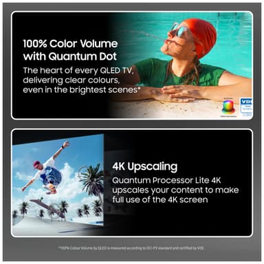 Samsung 55" QE1D 4K QLED Smart TV (2024)