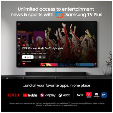 Samsung 55" QE1D 4K QLED Smart TV (2024)