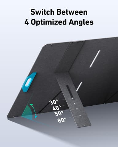 Anker Solix PS400 bærbart solcellepanel