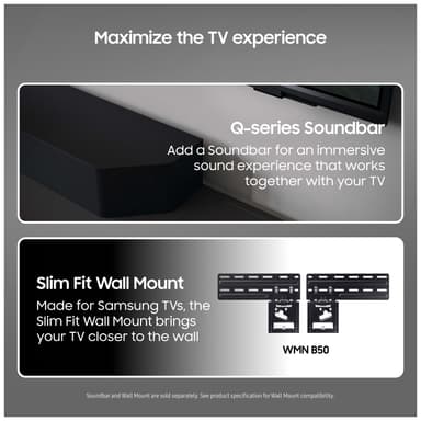 Samsung 55" QE1D 4K QLED Smart TV (2024)