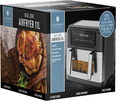 Scandinavian Collection Fuzion Dual Zone airfryer SC-8783