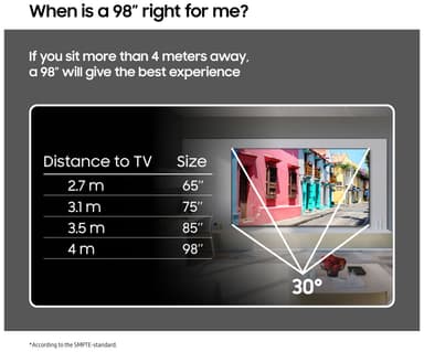 Samsung 98" Q80C 4K QLED Smart TV (2023)