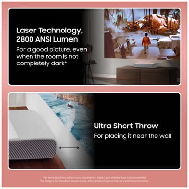 Samsung LSP9T The Premiere Smart 4K UHD Triple laserprojektor