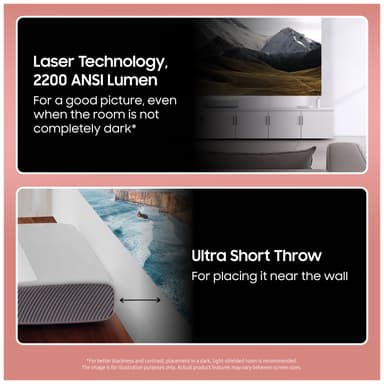 Samsung LSP7T The Premiere Smart 4K UHD laserprojektor