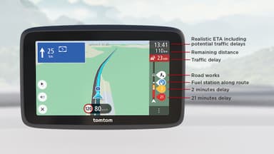 TomTom GO Classic 6" GPS 2nd gen (sort)