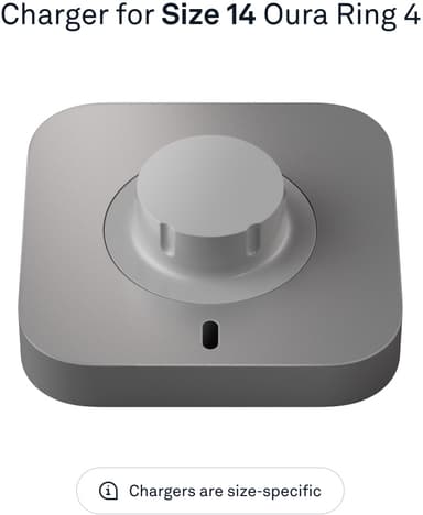 Oura Ring 4 lader (størrelse 14)