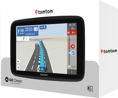 TomTom GO Classic 6" GPS 2nd gen (sort)