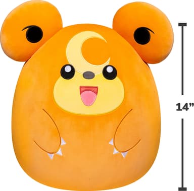 Squishmallows Pokemon soft toy (Teddiursa)