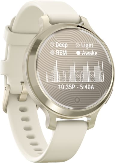 Garmin Lily 2 Active smartklokke (Lunar Gold)