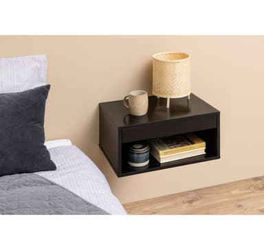 Nattbord CHOLET 50x35xH24,3cm, sort